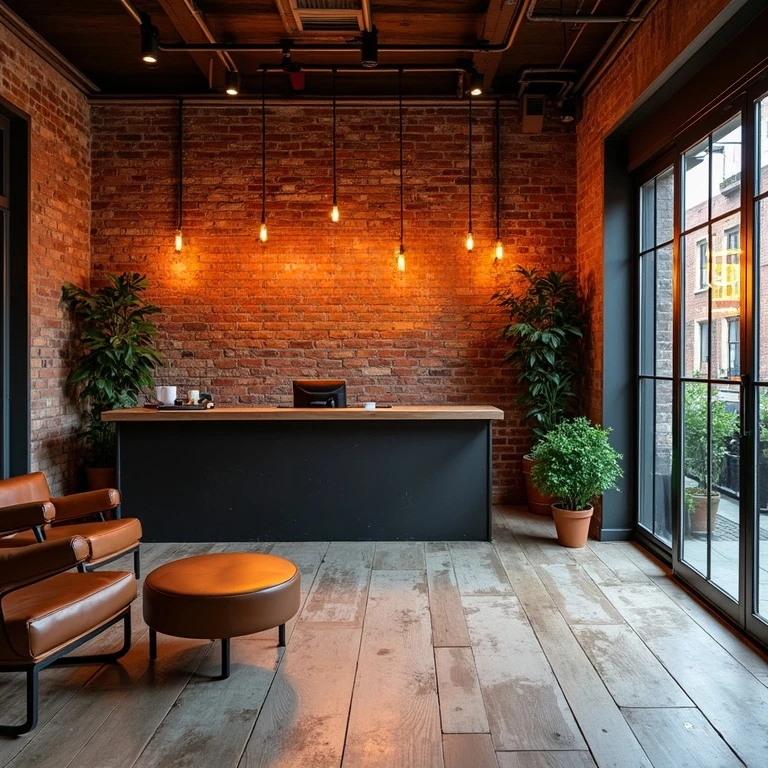 Projekt domu styl industrialny